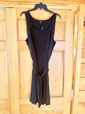 NWT torrid Black Sleeveless Tie-Waist  Dress